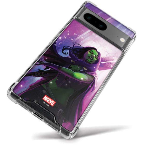 Marvel Gamora Shadow Assassin Google Pixel 8a Clear Case